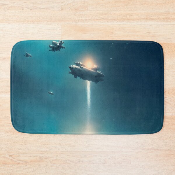 Item preview, Astronaut On Ocean World In Spotlight - Digital Painting designed and sold by Aaron2610.