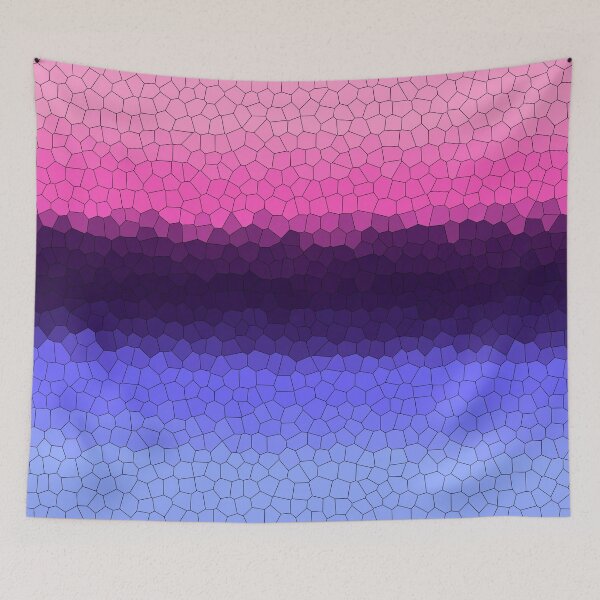 Item preview, Stained Glass Omnisexual Pride Flag designed and sold by Sum-Thangs.