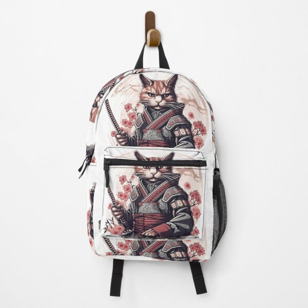 Item preview, Cat samurai designed and sold by Galore-Patterns.