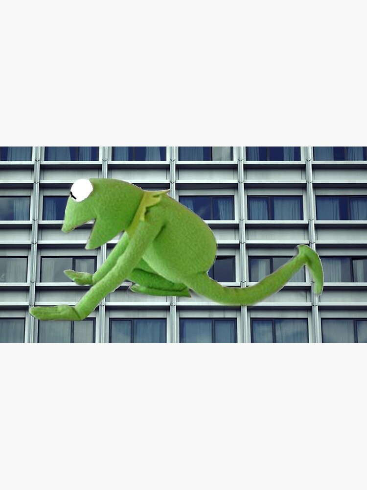Why did Kermit fall from the roof? 