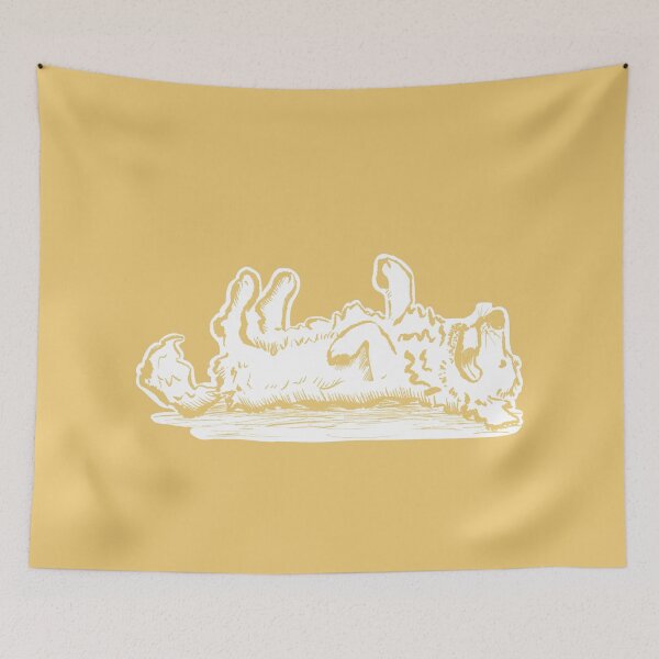 Item preview, Golden Retriever Belly-up in Gold designed and sold by Christine Philbrick.