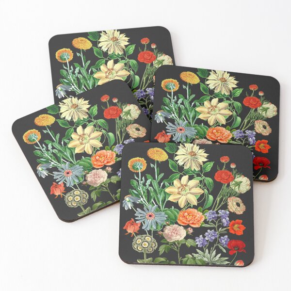 Item preview,  vintage flowers botanical art designed and sold by FLIP-original.