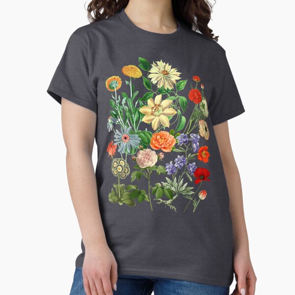 Item preview,  vintage flowers botanical art designed and sold by FLIP-original.