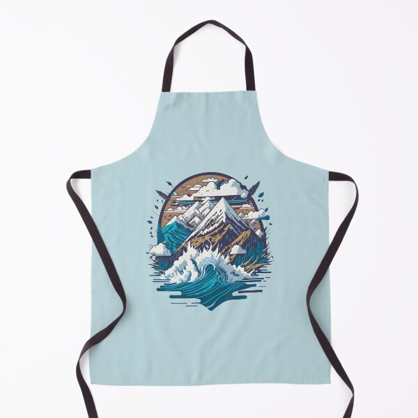 Item preview, aesthetic abstract mountain designed and sold by K-Art-Design.