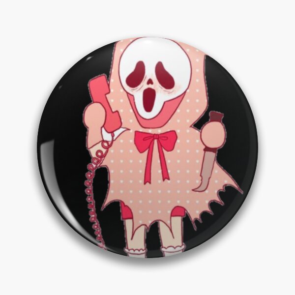 Item preview, pink ghostface designed and sold by Hosastore.