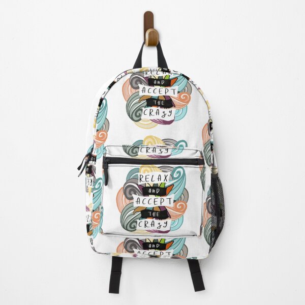 Item preview, Relax and accept the crazy! designed and sold by Adasha Knight.