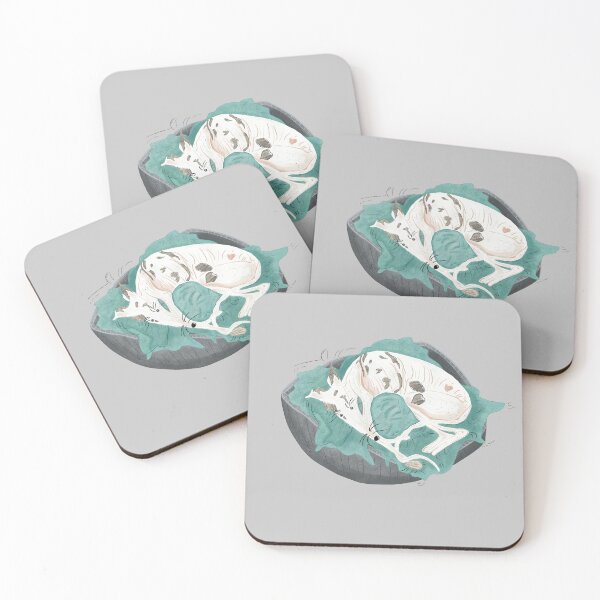 Item preview, Sleeping Coffee Greyhound designed and sold by greytcollective.