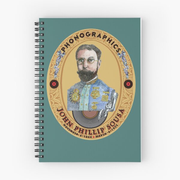 Item preview, Phonographics - John Phillip Sousa designed and sold by Digressions, Diversions, Delusions.
