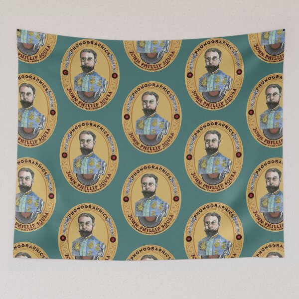 Item preview, Phonographics - John Phillip Sousa designed and sold by Digressions, Diversions, Delusions.