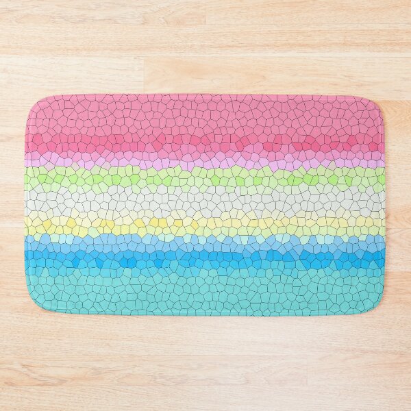 Item preview, Stained Glass Gender Questioning Pride Flag designed and sold by Sum-Thangs.