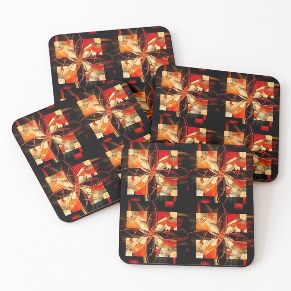 Item preview, Squares with Swirls  designed and sold by Dana Roper.