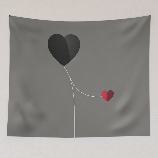 Item preview, Flying hearts designed and sold by NenaDigitArt.