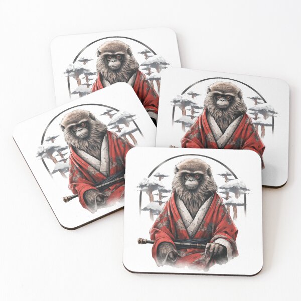 Item preview, Gibbon samurai designed and sold by Galore-Patterns.