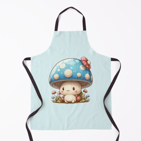 Item preview, Cute Mushroom Blue Cap designed and sold by cetakulang.