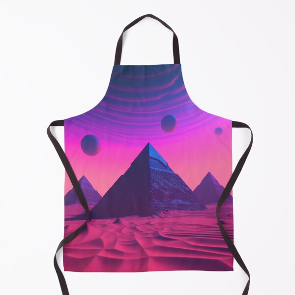 Item preview, Trippy Pyramids Vaporwave 80s designed and sold by AlvaroMeurer.