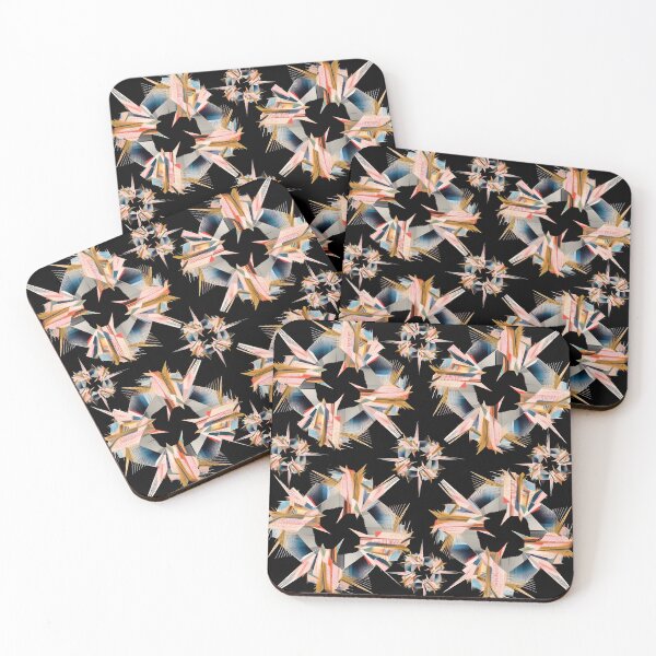 Item preview, Pastel Spikes on Squares  designed and sold by Dana Roper.