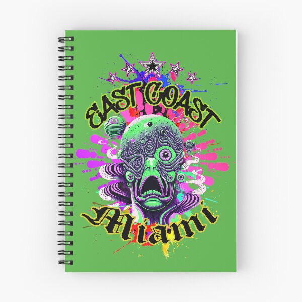Item preview, East Coast Miami, Psycho Alien #02 designed and sold by PopSoda2.