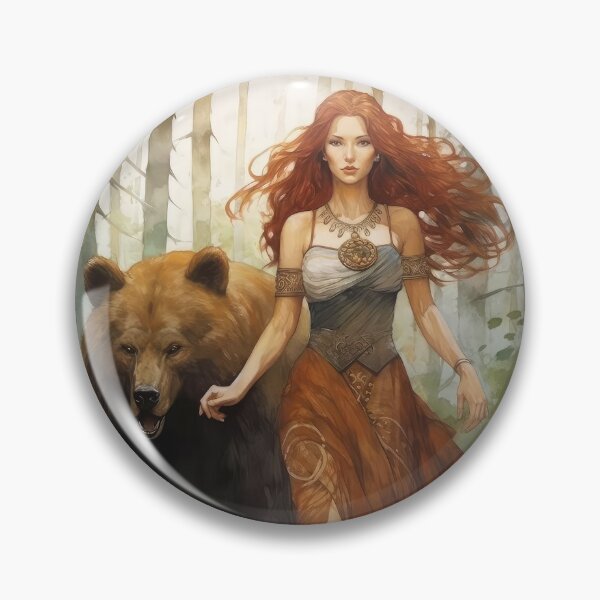 Item preview, Artio Celtic Goddess  designed and sold by Rosaliartbook.
