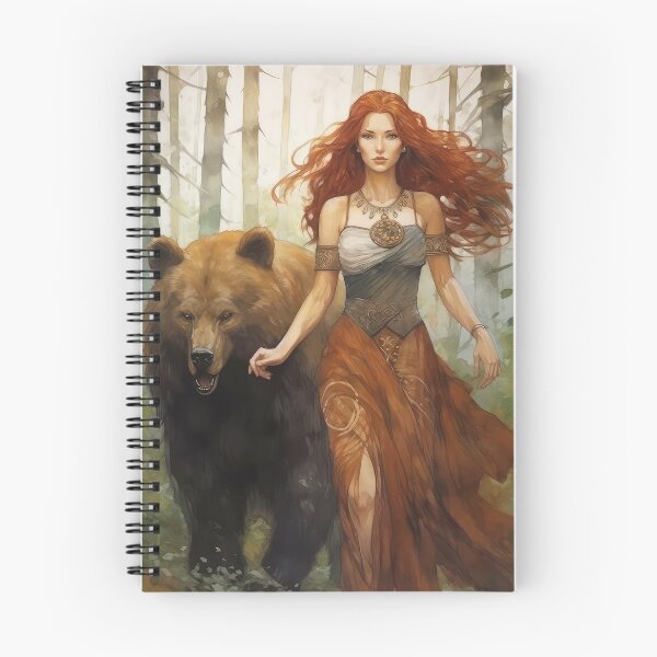 Item preview, Artio Celtic Goddess  designed and sold by Rosaliartbook.