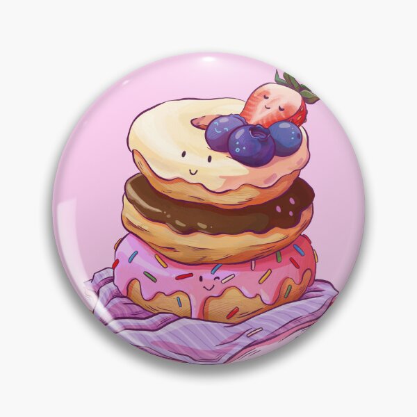 Item preview, A trio of adorable donuts designed and sold by VictoriaHamre.