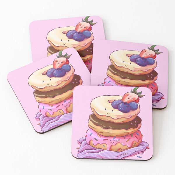 Item preview, A trio of adorable donuts designed and sold by VictoriaHamre.