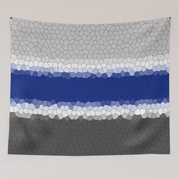 Item preview, Stained Glass Greygender Pride Flag designed and sold by Sum-Thangs.