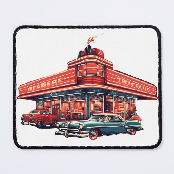 Item preview, Vintage Classic Diner designed and sold by GoodOldVintage.