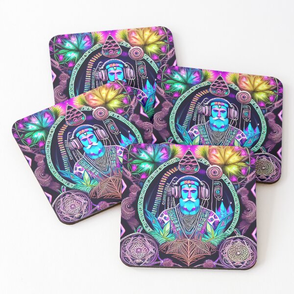 Item preview, The symphony of the DJ in the fourth dimension designed and sold by Transelasticart.