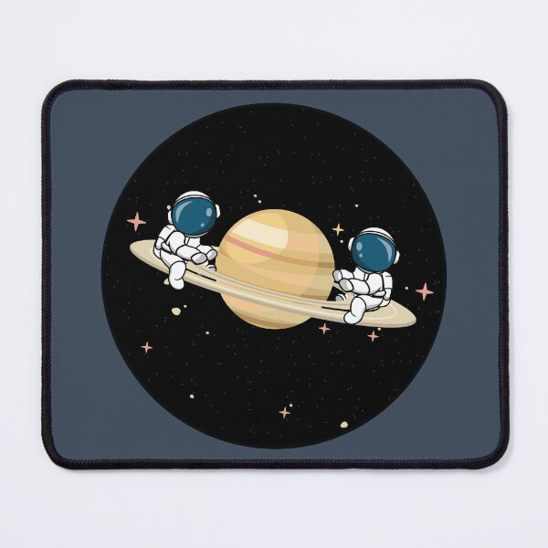 Item preview, Funny cosmonaut playing in saturn planet designed and sold by Donutlovers.