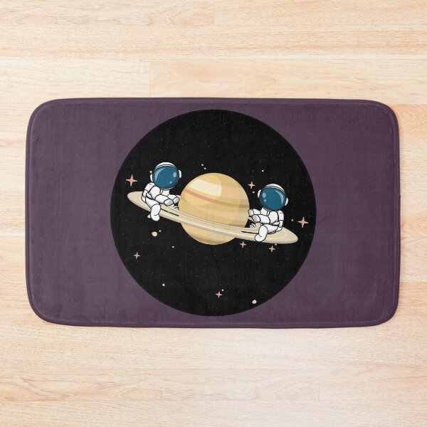 Item preview, Funny cosmonaut playing in saturn planet designed and sold by Donutlovers.
