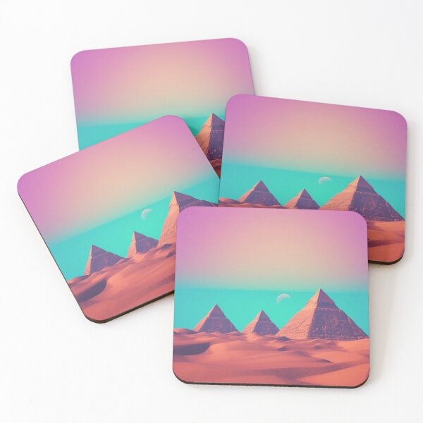 Item preview, Pyramids Vaporwave 80s Nostalgic designed and sold by AlvaroMeurer.