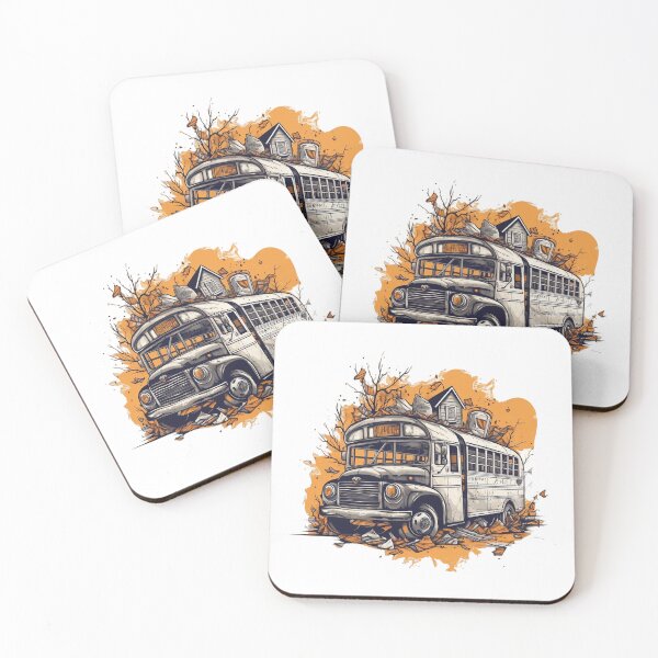 Item preview, Vintage Classic Bus designed and sold by GoodOldVintage.