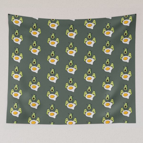 Item preview, Funny avocados jumping on a trampoline egg designed and sold by Donutlovers.