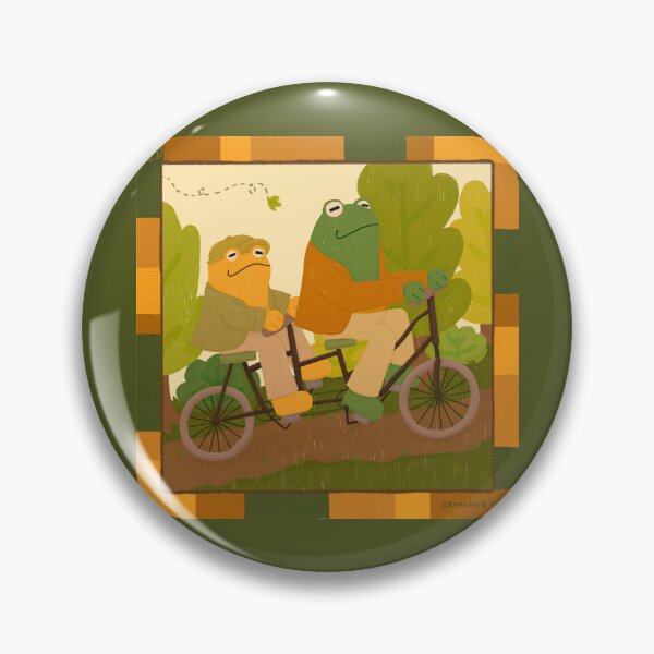 Item preview, frog and toad go on a bike ride! designed and sold by lavendula-frog.