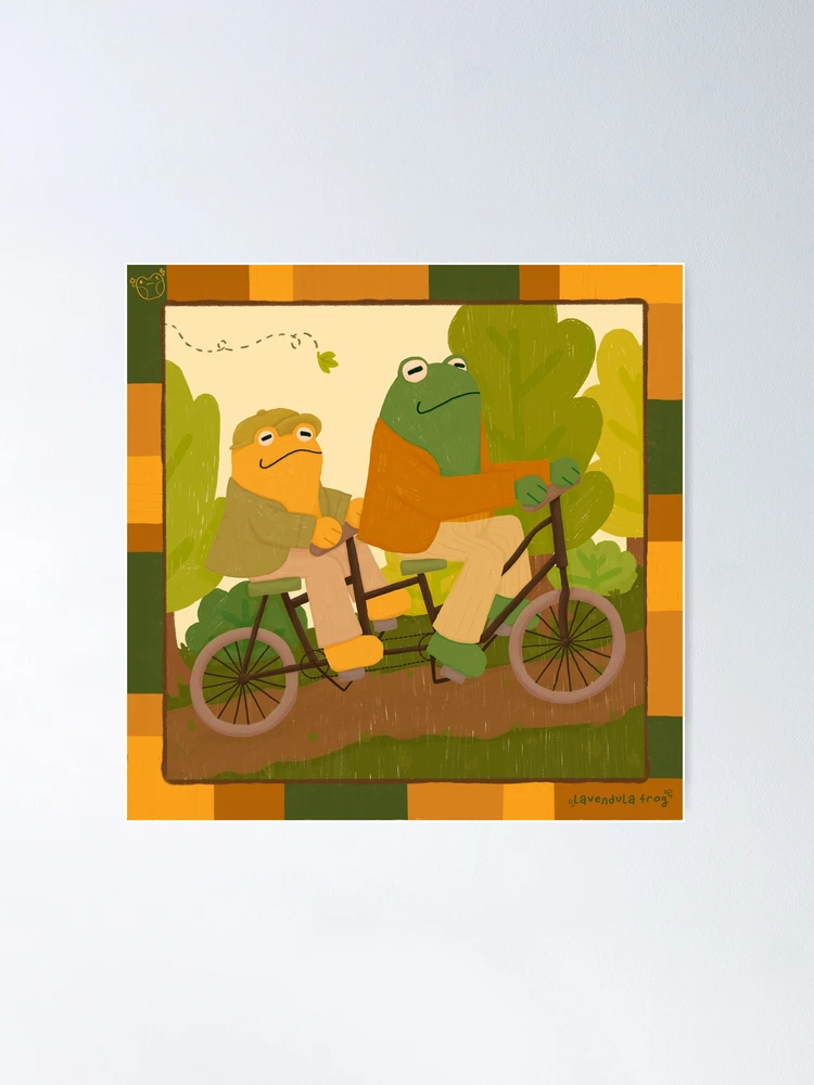 frog and toad go on a bike ride!