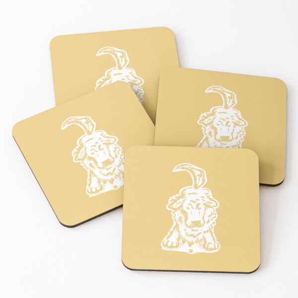 Item preview, Golden Retriever with Bug in Gold designed and sold by Christine Philbrick.