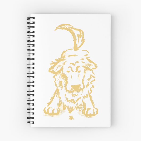 Item preview, Golden Retriever with Bug in Gold designed and sold by Christine Philbrick.