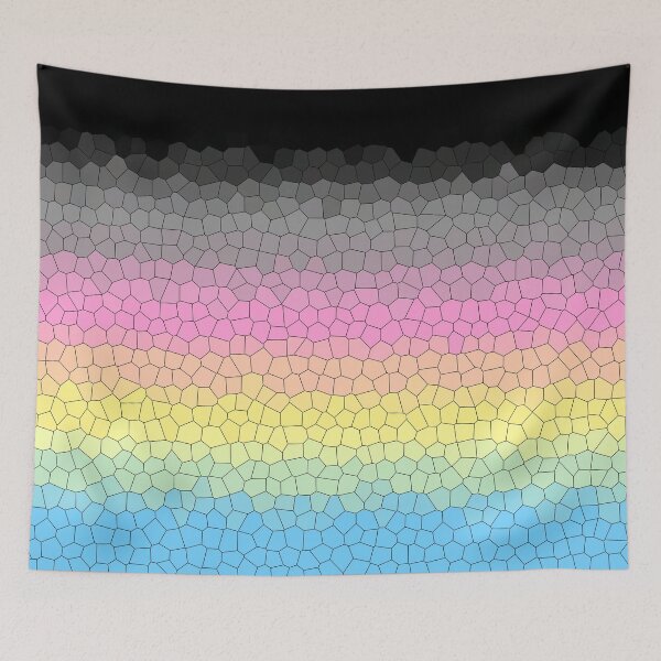 Item preview, Stained Glass Polygender Pride Flag designed and sold by Sum-Thangs.