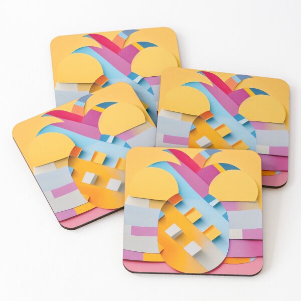 Item preview, Pastel Pineapple Collage  designed and sold by Dana Roper.