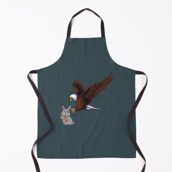 Item preview, Bald eagle hunting a cute rabbit bunny designed and sold by Donutlovers.