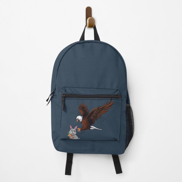 Item preview, Bald eagle hunting a cute rabbit bunny designed and sold by Donutlovers.