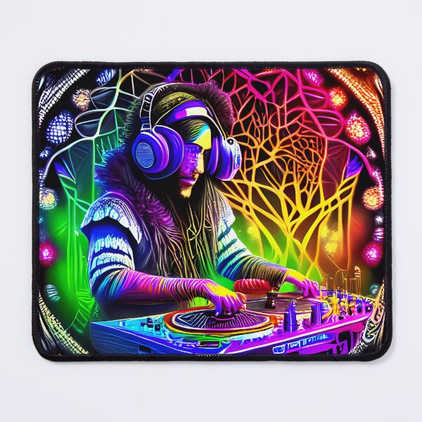 Item preview, The cosmos of the visionary DJ designed and sold by Transelasticart.