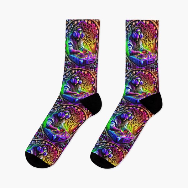 Item preview, The cosmos of the visionary DJ designed and sold by Transelasticart.