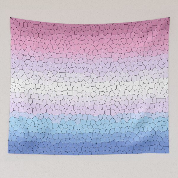 Item preview, Stained Glass Bigender Pride Flag designed and sold by Sum-Thangs.