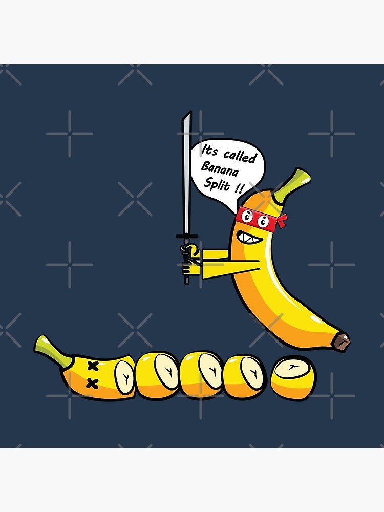 豪華 Funny ninja sliced banana レッグウェア