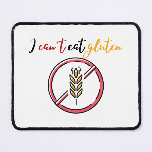 Item preview, I can't eat gluten designed and sold by AZZEMAA.
