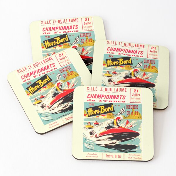 Item preview, Hors Bord Classic Hydro Boating Vintage  designed and sold by ChristinasMess.