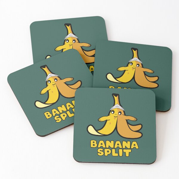 Item preview, Funny banana split doing yoga  designed and sold by Donutlovers.