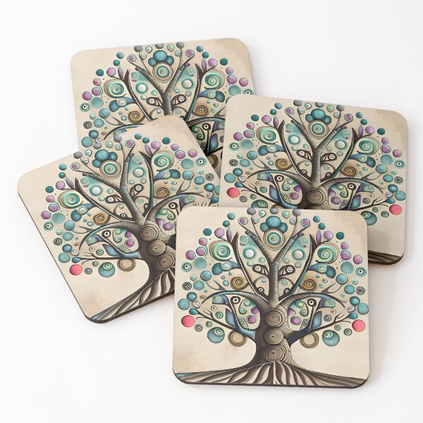 Item preview, Whimsical Tree Drawing designed and sold by charmz2017.