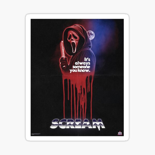 Item preview, “It’s Always Someone You Know” Scream (2022) Poster designed and sold by sensationvl.